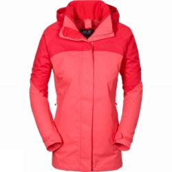 Jack Wolfskin Womens Shelter Jacket Grapefruit